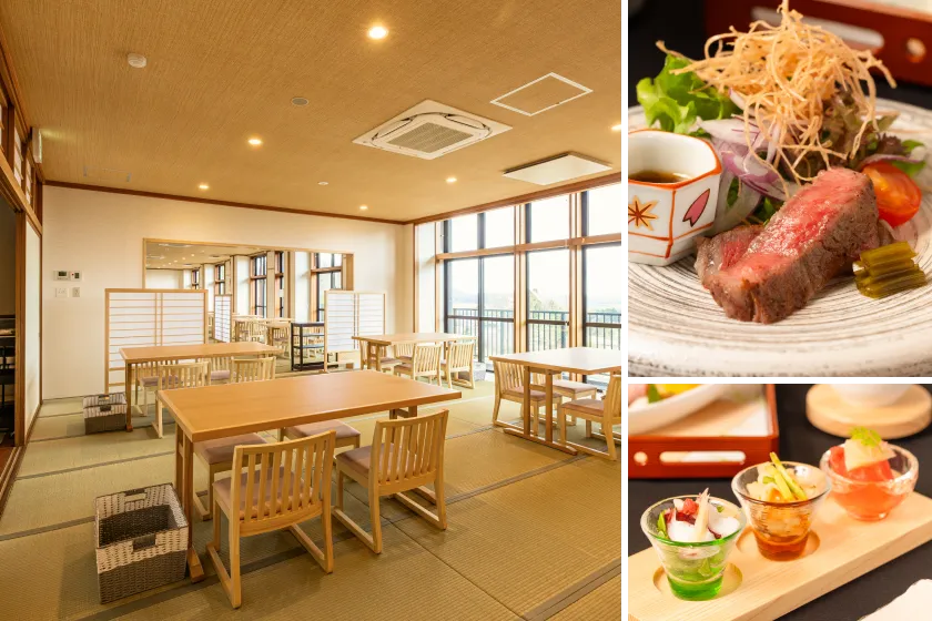 レストラン、お料理の画像